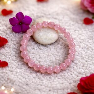 Rose Quartz Bracelet 8mm