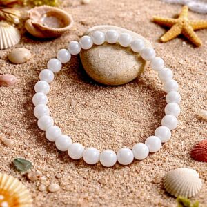 Shell Mop Bracelet 6mm
