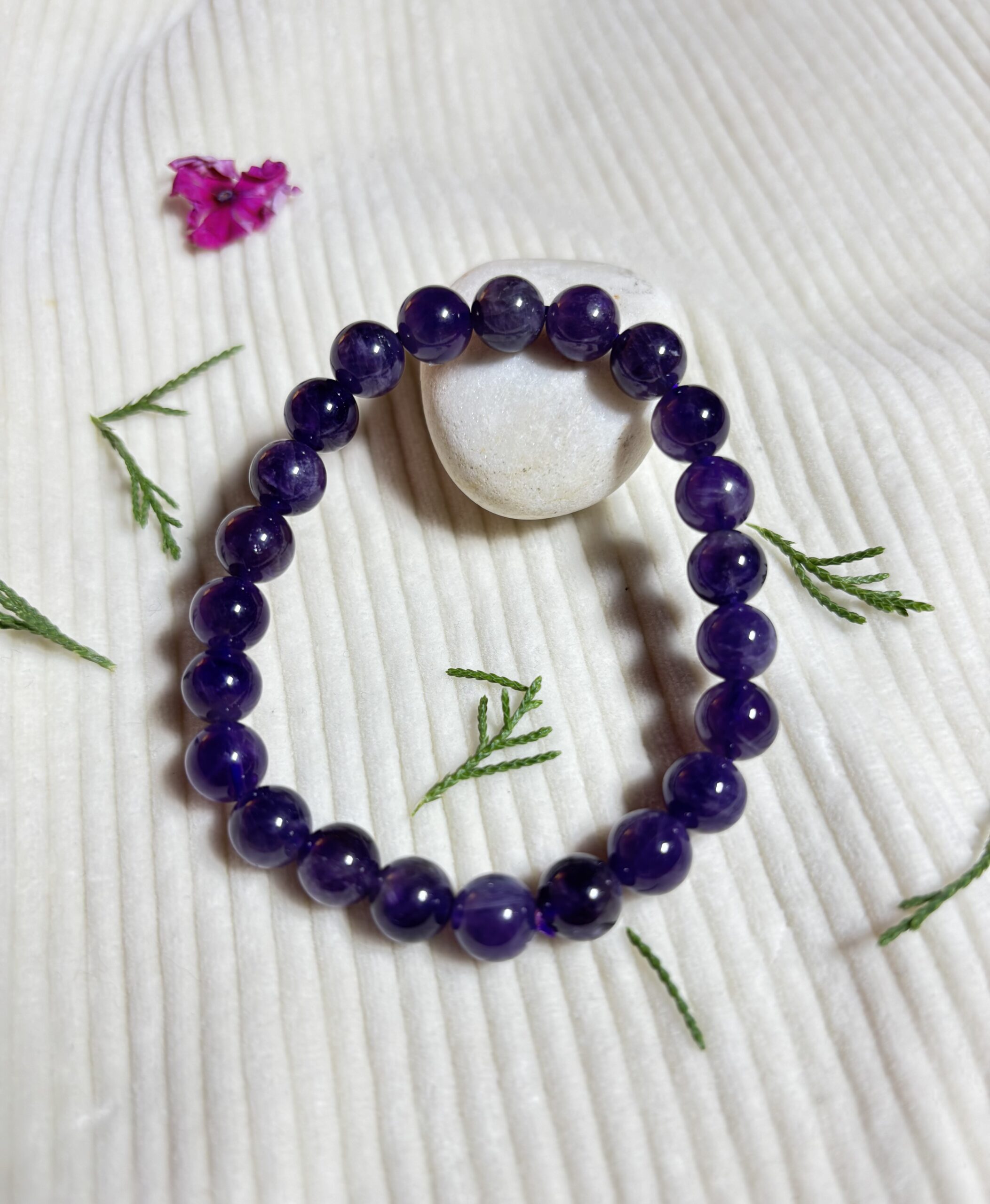 FullSizeRender Amethyst Bracelet 8mm
