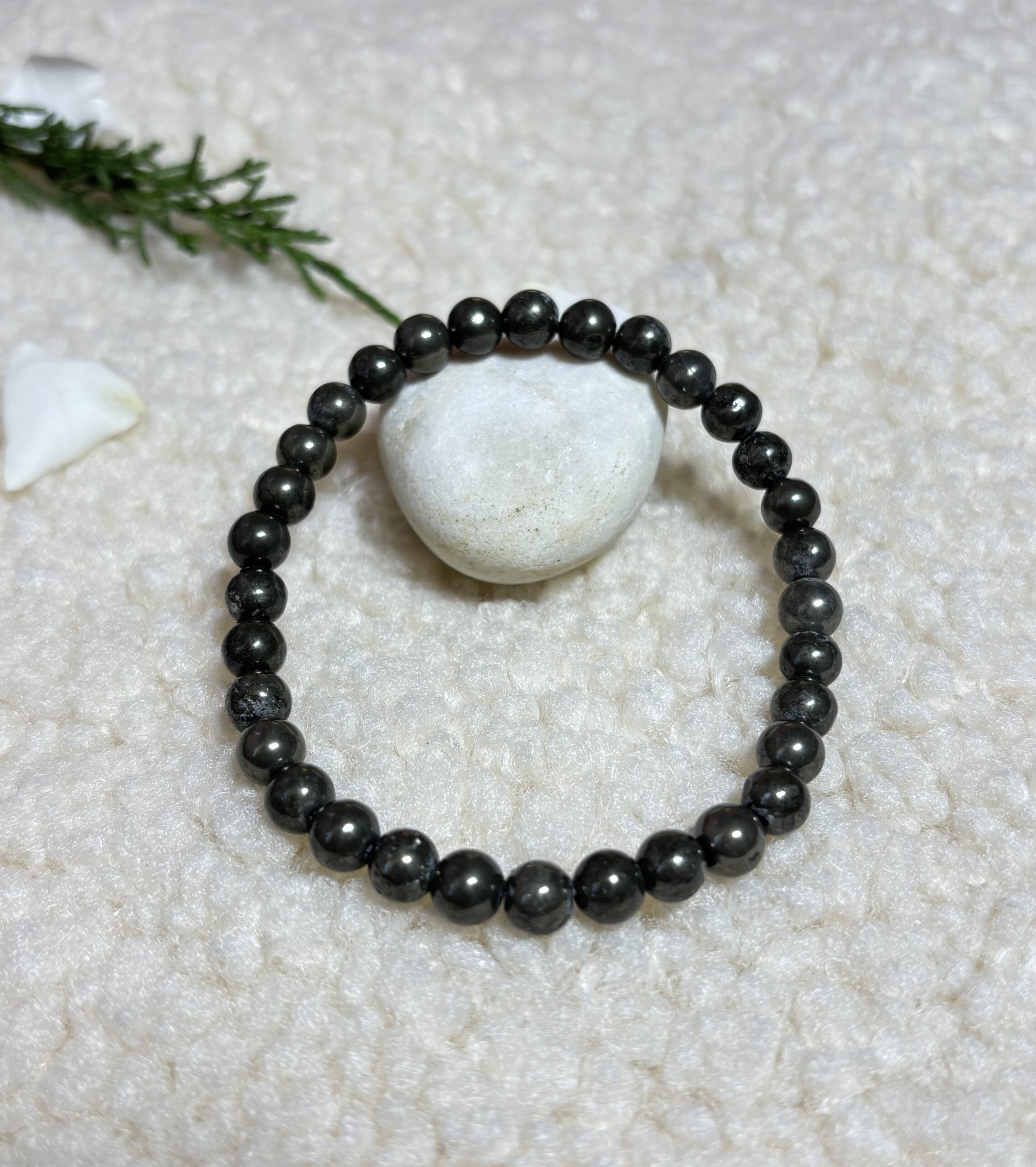 FullSizeRender Pyrite Bracelet 6mm