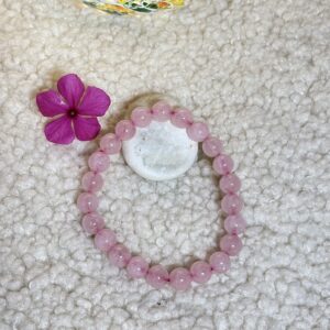 Rose Quartz Bracelet 8mm