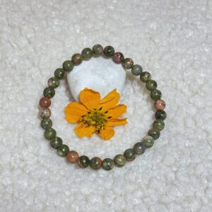 Home Unakite Bracelet 6mm