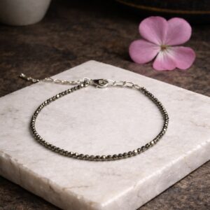 Pyrite Anklet