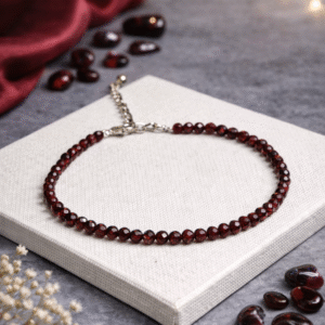 Garnet Anklet